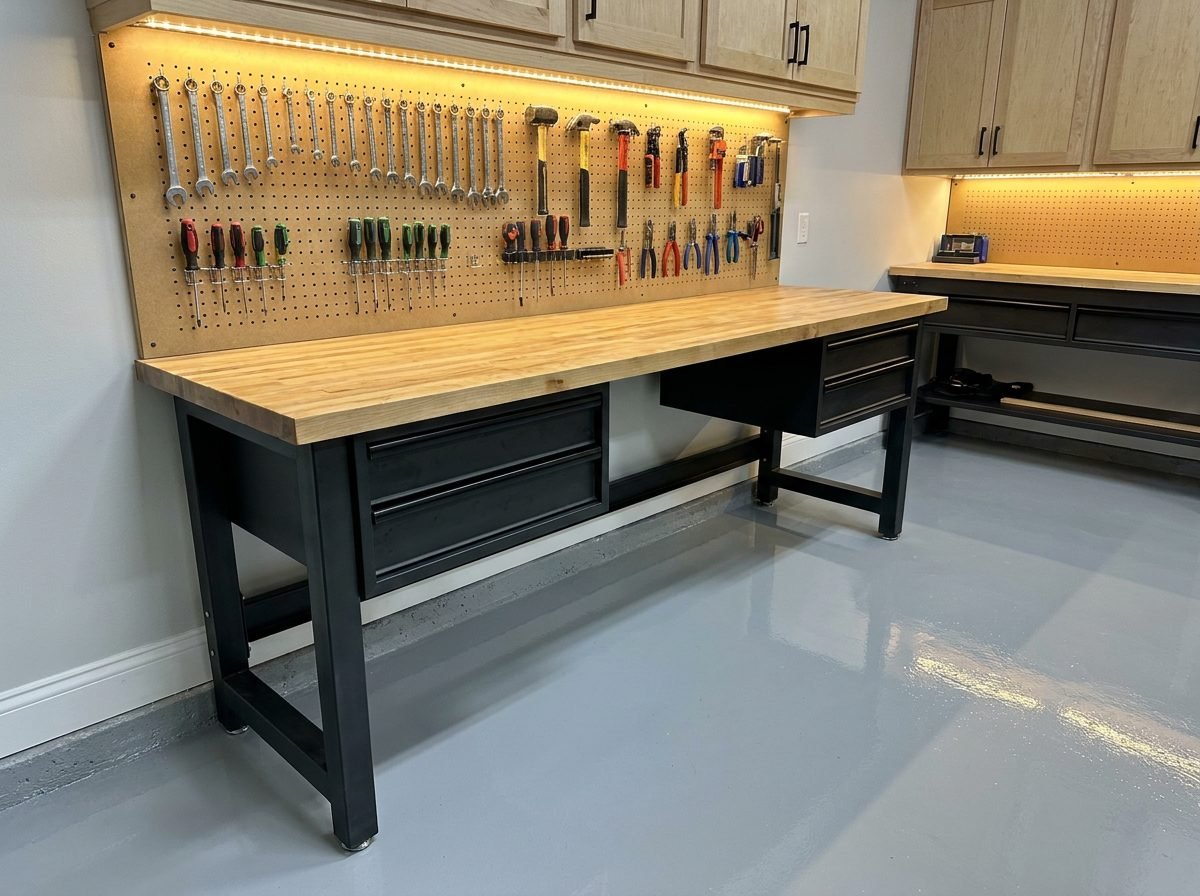 Garage Workbench Ideas That Hold Up